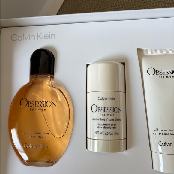 Calvin Klein Obsession for Men Fragrance Set - Amber and White - Picture 5 of 6